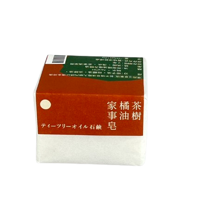 MJ茶樹橘油家事皂/白-好物